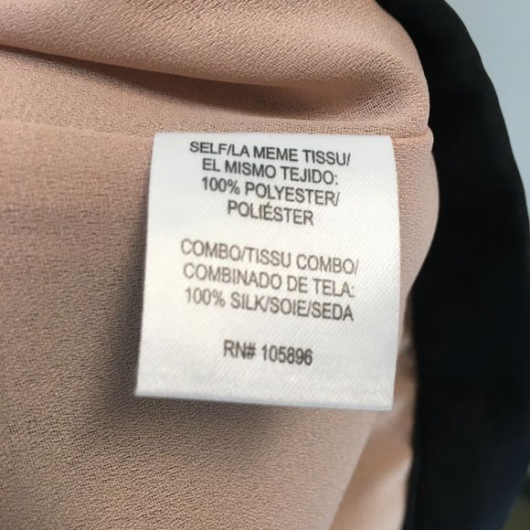 Worth black eyelet tiered skirt with tan underlay size 8 - Picture 4 of 4